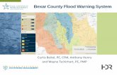 Bexar County Flood Warning System - c.ymcdn.com · –InfoWorks RS –InfoWorks CS –InfoWorks SD Source: FloodWorks Version 13.0 Users Manual, Innovyze, July 2012. Bexar County