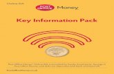 Key Information Pack - Online ISA Application · Key Information Pack Online ISA PostOfficeMoney.co.uk Post Office Money® Online ISA is provided by Family Investments. Savings in