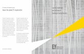 Current challenges About the global EY organization and ... · and solutions in Banking & Capital Markets EY ... separate legal entity and has no liability ... subjects ranging from