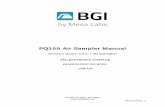 PQ100 Air Sampler Manual - Environmental Instruments · PQ100 Air Sampler Manual ... The BGI PQ100 is an “Intelligent Air Pump” that can monitor its own airflow rate and thereby