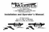 Mile Marker Tough Series ATV ... - c1.rt- .Installation and Operator’s Manual: ATV Winch System: