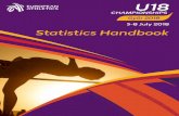 Statistics Handbook - european-athletics.org€¦ · A continental championship for U18 athletes was introduced for the first ... kick-start their athletics careers by coming to Hungary.