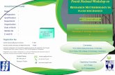 REGISTRATION FORM RESEARCH METHODOLOGY IN Name : FLUID ... brochure.pdf · The National Society of Fluid Mechanics & Fluid Power (NSFMFP) was established in 1973 as a professional