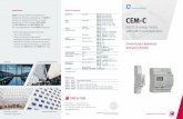 CEM-C5 CEM-C : Indirect three-phase CEM-Ccircutor.com/docs/DP_CEM-C_EN.pdf · CEM-C C2Q263 Quality & Metering Electrical energy meters with built-in communication Technology for energy