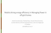 Mobile driving energy efficiency in Managing Power in off ... · Mobile driving energy efficiency in Managing Power in ... 7 DC-powered 19/24” ... IEEE Electrification Magazine,
