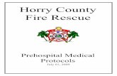 Horry County Fire Rescuehorrycountyfirerescue.com/Portals/4/SiteImages/sop/SOP-709.pdf · Crime Scenes 11 Snake Bite 63 Reporting of a lost child, suspected abuse or neglect 13 Crush