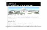 STEM Posters at the Capitol - University of Central Arkansasfaculty.uca.edu/wvslaton/ARposters/STEM2012AbstractBook.pdf · 2013-01-21 · STEM Posters at the Capitol Highlights •
