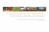2012 Recreational Activity Study for Becker County, Minnesota · This report, entitled 2012 Recreational Activity Study for ... the actual frequency is mentioned in the narrative.