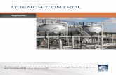 EXPERTISE BEYOND CONTROLS QUENCH CONTROL · EXPERTISE BEYOND CONTROLS A standard quench control application to significantly improve the simple PID loop approach. Commitment to Excellence.