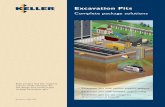 Excavation Pits - Keller Holdingkellerholding.com/.../publications/Keller_1000-09E_ExcavationPits.pdf · Deep Mixing Method/Tubular Soil Mixing with inserted steel beams 2 Excavation