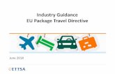 Industry Guidance EU Package Travel Directive · When receiving a booking confirmation of the first travel service (via email or ... If, after selecting and paying for one travel