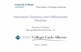 Information Geometry with Differentiable Densities · Stochastic Analysis seminar Information Geometry with Di ... While classical statistical applications can ... J. E. Marsden,