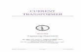 CURRENT TRANSFORMER - wbsetcl.in TRANSFORMER- Rev... · WBSETCL / TECH SPEC / Rev.-5 Page 1 of 17 Current Transformer ... filled current transformers of 400KVvoltage class & Oil filled