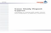 Case Study Report Cyprus - Techneau · Case Study Report Cyprus Flexibility in coping with water stress and integration of different measures Techneau, April 2009