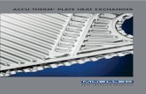 ACCU-THERM PLATE HEAT EXCHANGER - … Mueller.pdf · water cooling, refractory liner cooling, roll oil cooling, and cooling of continuous casting installations. Textile –Heat recovery,