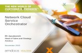 Network Cloud Service Orchestrator - INFORMA … · Network Cloud Service Orchestrator Eli Jacubovich Head of Sales and Strategy Amdocs November 2015