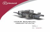 USER MANUAL SMARTPACK - Prinzen · table of contents um-smp-04-e/10-2013 user manual smartpack page 3 of 126 table of contents chapter book introduction i 1 machine description i