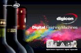 Digital Finishing Machines - abgint.com · Foil, emboss or screen varnish - whatever your customer wants, the Digicon ... (30”) finishing line for digitally printed self adhesive