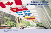Strong City Strong Nation - University of Toronto · Strong City, Strong Nation 1 The Toronto Board of Trade June 2002 Acknowledgements Thank you to our Board of Directors and other