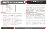 NOVEMBER 2015 3. INCLUSION AND EXCLUSION …lexport.in/Newsletter/NewsLetterNews1040.pdf · SOFTEX form in excel format to the competent ... The revised list of the returns to submitted