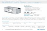 Sync DIN Rail Power Supply 24V 100W Series / DRS … · TECHNICAL DATASHEET Sync DIN Rail Power Supply 24V 100W Series / DRS-24V100W1A / DRS-24V100W1N All parameters are specified