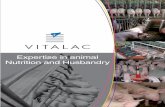 Expertise in animal Nutrition and Husbandry · Acidifiers and feed preservatives Vitacid, Digestable, V and V, Myco-protect Hygiene product Clean-Sec... Raw materials Services Audit-Training-Formulation