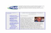 Letter from the WAESOL President · The WAESOL World Quarterly is a quarterly electronic publication of the Washington Association for the Education of Speakers of Other