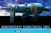 INNOVATIVELY HORIZONTAL DBH - Hevvy Pumps - Toyo … Horizontal Brochure.pdf · Powerful handling of heavy-duty slurry applications Toyo Pumps North America’s DBH seriesis affectionately