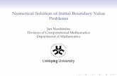 Numerical Solution of Initial Boundary Value Problemscourses.mai.liu.se/FU/MAI0122/Lecture/document/Lecture_1_mod_mod… · A problem is well-posed if A solution exists ... Initial