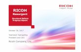 RICOH P Presentation · Reinforcing PDCA Cycles in Pushing ... Focus on profitability From Expansionary strategy ... RICOH P Presentation Author:
