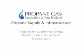 Propane Supply Infrastructure - Department of Energy · Colder than Normal Weather October to March Heating Degree Days The 2013/2014 winter was: ― 7.5 percent colder than 30‐