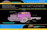 1982-04 Kenworth Truck Catalog - QuietRide Solutions · Kenworth Truck Catalog ... KW W900 8204-T 1982-2004 Kenworth W900 Truck Firewall Insulator 113 Product Application Codes and