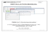 INSTALLATION MANUAL - Installation Ma · INSTALLATION MANUAL TMS Communicator TMSComm Installation