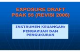 EXPOSURE DRAFT PSAK 55 (REVISI 2006) .EXPOSURE DRAFT PSAK 55 (REVISI 2006) ... dari nilai kontrak