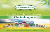Catalogue - Farmbase Limitedfarmbase.co.tz/wp-content/uploads/2016/09/Farmbase-Catalogue_… · Catalogue. Active Ingredients Active ... pests and termites with contact, ... Sunﬂ