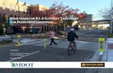 SER GUIDE FOR R1-6 GATEWAY TREATMENT FOR PEDESTRIAN CROSSINGS · User Guide for R1-6 Gateway Treatment for Pedestrian Crossings ... by placing them on the edge of the road and on