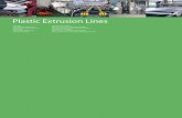 Plastic Extrusion Lines - .321 Plastic Extrusion Lines •PET lines •Plastech PVC Foam Lines •Neo
