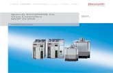 Rexroth Ecodrive CS Drive Controllers …Rexroth/Drives/EcoDrive+Cs/... · 296553 Edition 01 Rexroth ECODRIVE Cs Drive Controllers MGP 01VRS Troubleshooting Guide Industrial Hydraulics