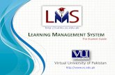 vulms.vu.edu.pk LEARNING MANAGEMENT .can Add, Edit and Delete notes in their personal diary. LECTURE
