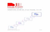 SIM5320 EVB kit User Guide V1 - vis-plus.ee kit_User Guide_V1.01.pdf · Smart Machine Smart Decision . Document Title: SIM5320 EVB kit User Guide