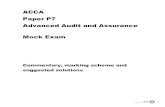 ACCA Paper P7 Advanced Audit and Assurance Mock …studyonline.ie/wp-content/uploads/2017/05/ACCA-P7-Advanced-Audit... · ACCA Paper P7 Advanced Audit and Assurance Mock Exam Commentary,