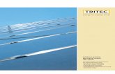 energy for a better world - TRITEC International · energy for a better world INSTALLATION INSTRUCTIONS TRI-VENT The photovoltaic mounting system for trapezoidal sheet roofs • Quick