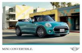 MINI CONVERTIBLE. - Cloud Object Storage | Store ... · TURN HEADS. 1 Available at mini ... Piano Black Firework Off-White Dark Cottonwood Fibre ... of a MINI Convertible, this open-top