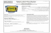 Digital Lubrication Monitor Model DLM-811 - Part# … · Digital Lubrication Monitor Model DLM-811 - Part# 000782 DLM-811 SINGLE ZONE MONITOR MONITORS AND RECORDS OPERATION OF …