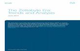 The Zettabyte Era: Trends and Analysis - cisco.com · Globally, mobile data traffic will increase sevenfold between 2016 and 2021. Mobile data traffic will grow at a CAGR of 46 percent