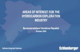 AREAS OF INTEREST FOR THE HYDROCARBON EXPLORATION INDUSTRY · AREAS OF INTEREST FOR THE HYDROCARBON EXPLORATION INDUSTRY ... Systems Modeling ... San Juan Basin PetroMod 2D Azua Basin