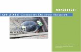 Q4 2016 Consent Decree Report - Project · PDF fileQ4 2016 Consent Decree Report . Quarterly Consent Decree Status Summary Report Metropolitan Sewer District of Greater Cincinnati