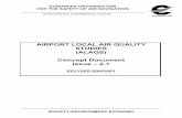 AIRPORT LOCAL AIR QUALITY STUDIES (ALAQS) … · ALAQS - Airport Local Air Quality Studies CONCEPT DOCUMENT 2.1 iii EXECUTIVE SUMMARY Airports bring many benefits, but airport operations