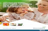 ADVANCED FOOD SOLUTIONS TO INSPIRE NEW PRODUCT DEVELOPMENT · ADVANCED FOOD SOLUTIONS TO INSPIRE NEW PRODUCT ... For example, we have implemented ... Inc, Gelatin a Global Strategic