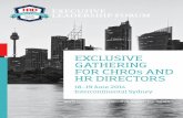 EXCLUSIVE GATHERING FOR CHRO s AND HR …resources.keymedia.com.au/pdf/ELF_Booklet_Web.pdf · FOR CHRO s AND HR DIRECTORS ... other departments, especially HR. In this case study,